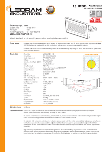 Ledram GM-150 Spect